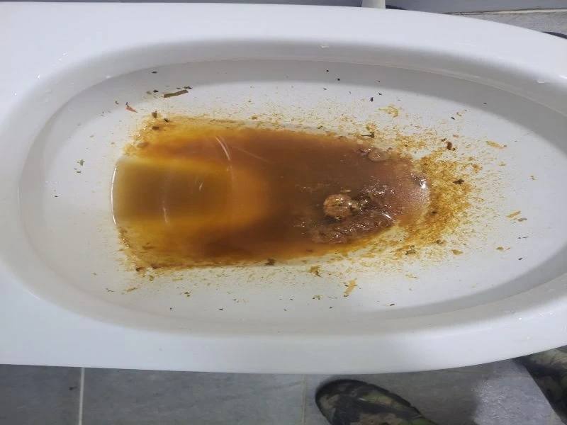 안산 변기막힘 작업사례 2