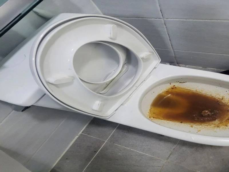 안산 변기막힘 작업사례 3